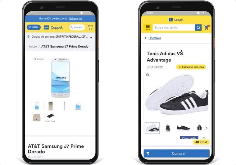 Graphic depicting UI-styled buttons with different categories of interior design items on top of an image of a modern interior living room.